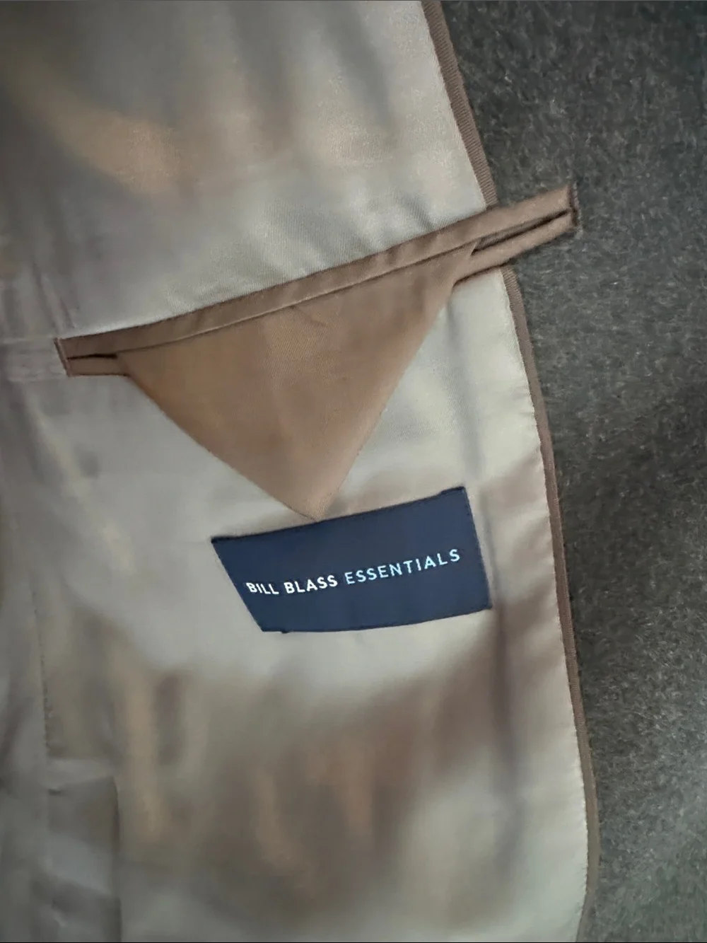 bill blass Olive-Tone Camel hair Sport Coat